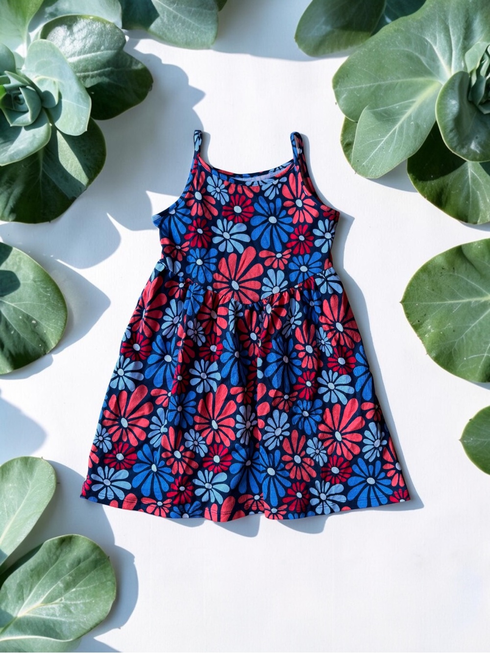 Jumping Beans Red, White & Blue Toddler Girls Dress